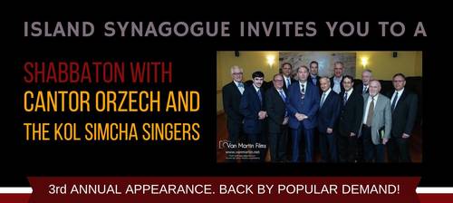 Banner Image for Shabbaton Dinner with Cantor Yaacov Orzech and the Kol Simcha Singers 